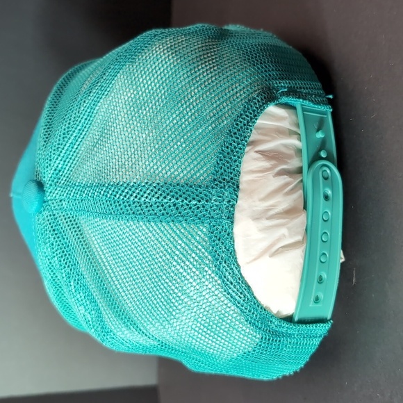 Bass Pro Shops Gone Fishing Green Mesh, Snapback Trucker Hat,Youth/Kids. - Picture 3 of 7